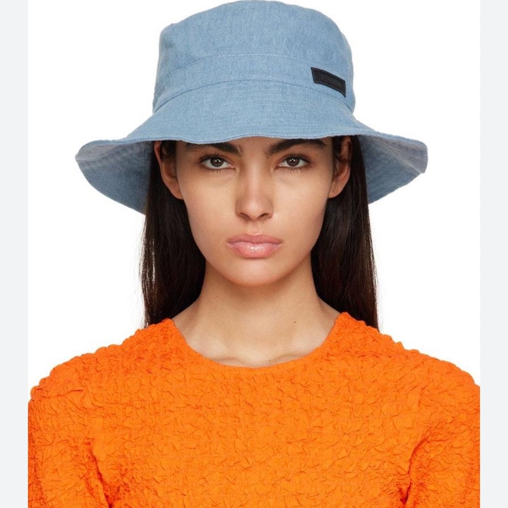 Ganni Denim Bucket Hat